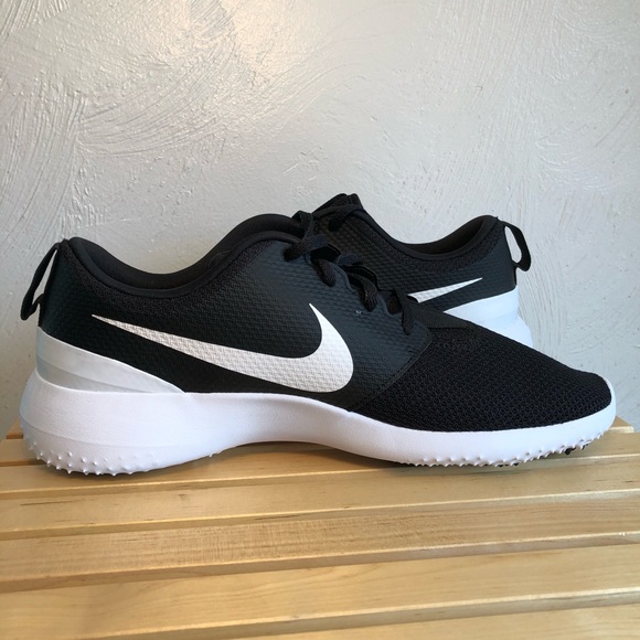 Nike Roshe Golf Shoes Black White AA1837-001 NEW - Picture 6 of 11